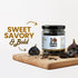 I Love Black Garlic 5 oz Organic Peeled Black Garlic Cloves in a Glass Jar Ready to Eat Sweet Savory Umami Ingredient
