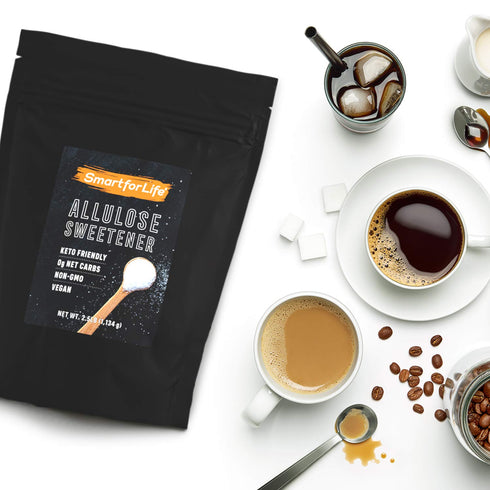 2.5 lb Smart for Life Allulose Sweetener - Zero Net Carbs Keto Sweetener - Low Calorie, Natural Keto Sugar Substitute