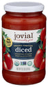 JOVIAL Organic Tomatoes Diced, 18.3 OZ