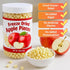Egcina 10oz Freeze Dried Diced Apples Pieces- Crispy Apple Slices, No Sugar Added Dried Apple Chips, Delicious Fruit
