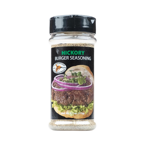 Hi Mountain Gourmet Burger Seasoning, Hickory Blend, Ideal for Grilling Beef, Turkey, Chicken