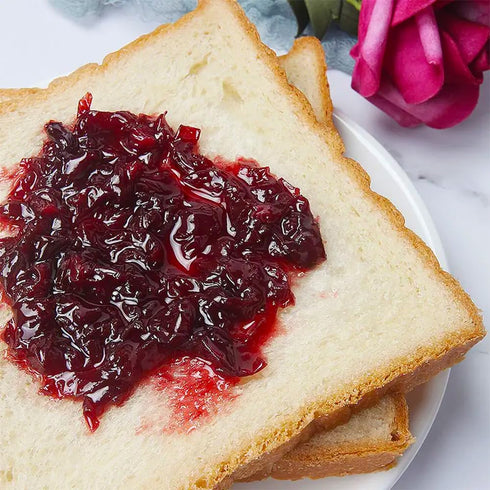 SIJIYUNLI Rose Sauce 400g/14.1oz, Bread Companion, Jam, Flower Sauce, Fresh Sweet Dipping