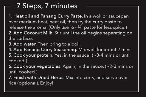 Verve Culture Organic Thai Meal Kit for Two - Panang Curry