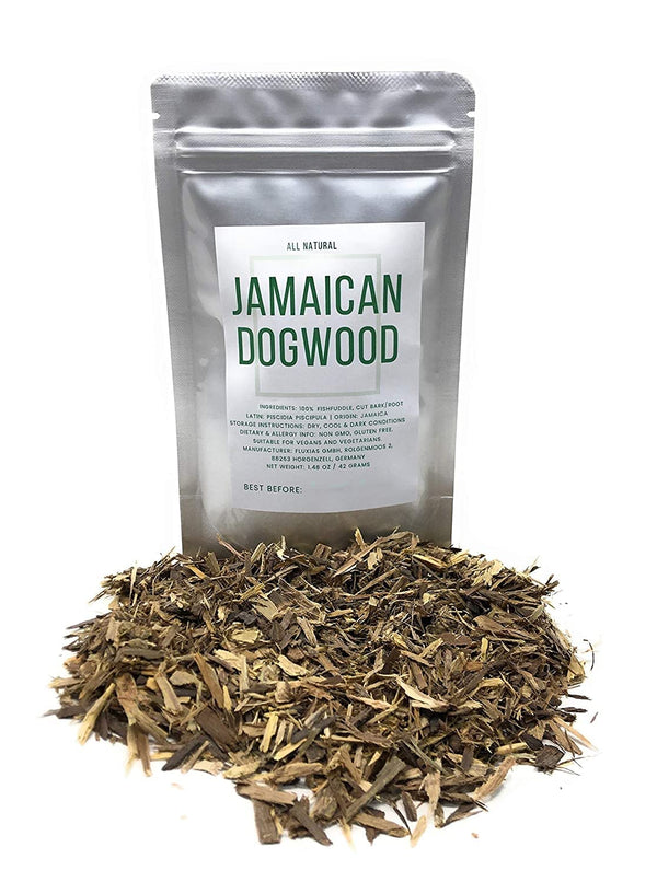 Jamaican Dogwood - Dried, Cut & Natural Fishfuddle (Bark/Root) - Piscidia Piscipula