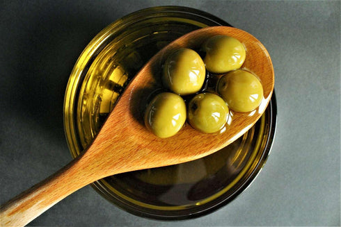 Generic 230g Hermes Green Olive Spread Greek Olive Tapenade, Savory Mediterranean Spread for Bread Sandwiches Antipasti