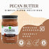 12 (2 Pack) Georgia Grinders Pecan Butter Creamy Gourmet Spread, No Sugar Added, Gluten-Free, Non-GMO, Keto & Paleo