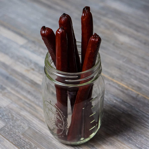 7 (3 Pack) Pepper Joes Jalapeno Cheddar Snack Sticks Slow Smoked Spicy Meat Sticks with Jalapenos, Cheddar Cheese