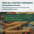 Soeos Cinnamon Sticks Whole, 100% Raw, Non-GMO, Kosher Certified, 16 oz