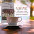 8 Hawaiian Isles Coffee Hazelnut Flavored, Light Roast Ground Coffee, Roasted with Aloha - Ounce Bag