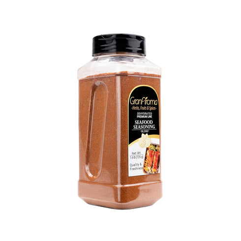 (1.6 GranAroma Seafood Seasoning, Fish & Shrimp, Blend of Spices, Flavorful Pound)