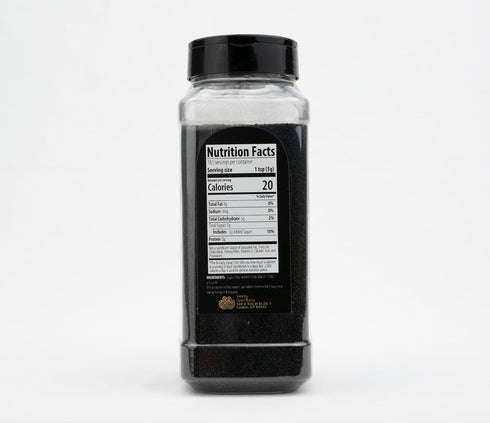 (1.78 GranAroma Black Sanding Sugar, Decorative, Cookies & Sweets Pound)