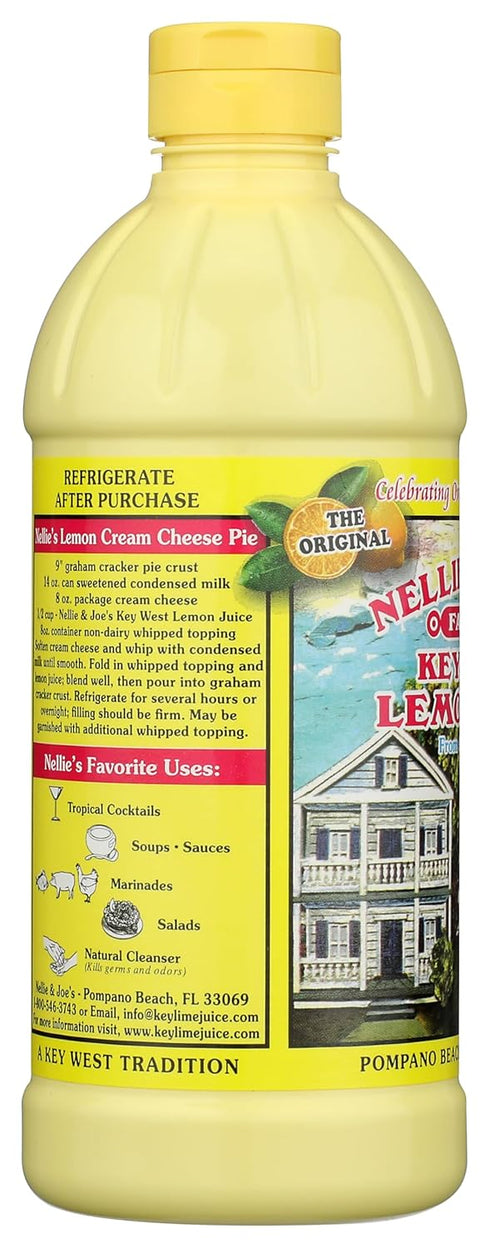 Nellie & Joe's 16 Oz , Key West Lemon Juice, Fl Bottle