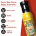 8 oz Dave's Gourmet Creamy Habanero Hot Sauce, Moderately Spicy Texture, For Tacos, Grilled Meats & Dips, With Red