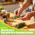 3oz (85g), 4050 57 inches, Dried Whole Rosemary Sprigs, Sprigs Dried Rosemary for Cooking, Baking & Beverages