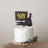 Game Over Cake Topper for Wedding Party Decorations, Funny Bride and Groom Cake Decor, Engagement Supplies