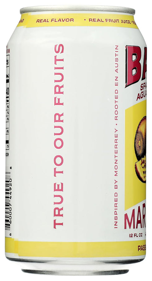 12 Bawi Agua Fresca Passionfruit Sparkling Agua Fresca, FZ