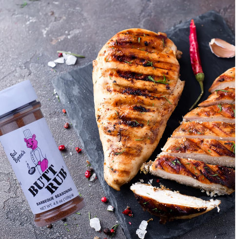 Butt Rub 4.5 oz Bad Byrons Barbeque Seasoning Shaker | Award-Winning All-Purpose Dry Rub for Pork, Chicken, Beef