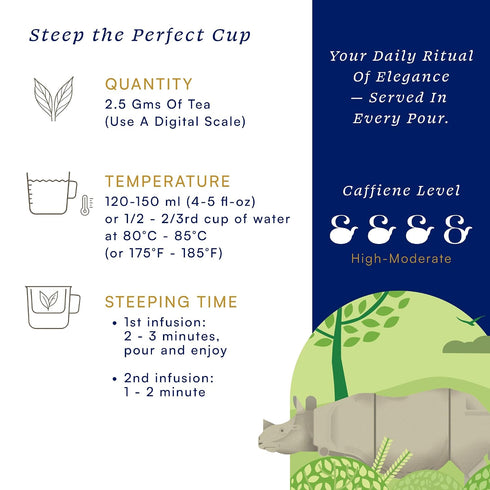 1.06 oz, 2030 Herbs & Kettles Assam Special Reserve Tea | Single-Origin Tippy Assam Black Tea | Premium Loose Leaf