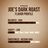 80 Count 100% Basic Joe Dark Roast Coffee Pods - | Bold Single Serve K-Cup Compatible Pods | Arabica | Strong Morning