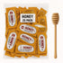 Movelo Packets 25 Packs Pack Honey Single-Serve Portion Sachets with Wooden Dipper Natural Sweetener for Tea, Coffee