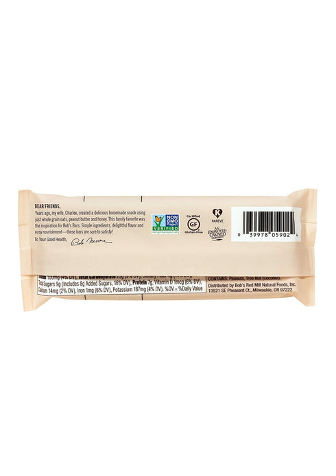 12pk 12 (Pack 1) Bob's Red Mill Peanut Butter Coconut & Oats Bar, bars of - Non GMO, Gluten Free, Kosher