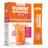 Dunkin Zero Sugar Refreshers Singles To Go! Powdered drink mix packets, Peach