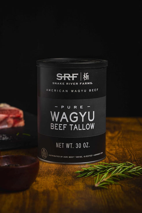 Snake River Farms 30 oz., 100% Beef Tallow, All Natural American Wagyu, Shelf Stable, US Raised