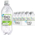 Hal's New York Seltzer Water , Lime Sparkling Water, 20 Fl Oz Bottles (Pack of 12)