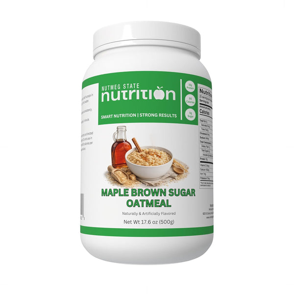 Nutmeg State Nutrition - High Protein Instant Oatmeal Mix, Keto Friendly, 15g