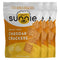Sunnie Gluten Free Cheddar Crackers - Healthy Grain-Free Snacks Made with Real Cheese (9 oz - Pack of 3)