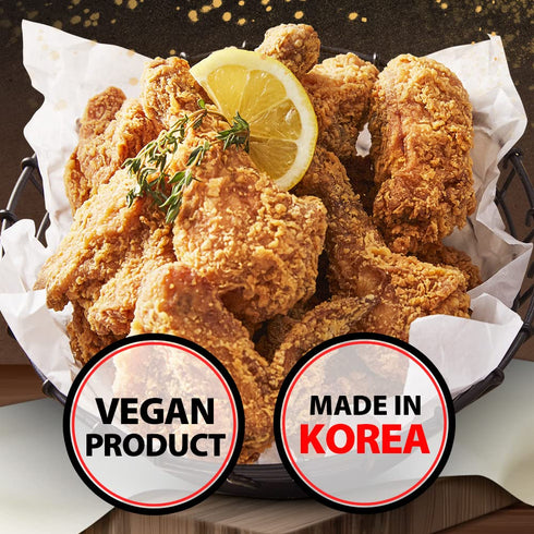 4.4 LB (2kg), 1 pack Foodrella Korean Taste Crispy Fried Chicken Crispy Batter Mix, Frying Powder Mix, Product