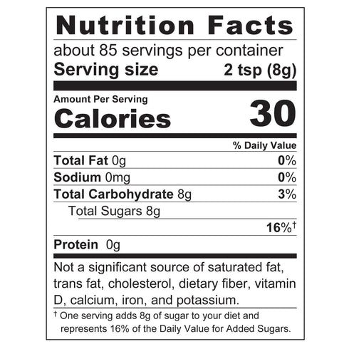 24oz, 6-Pack Wholesome Fair Trade Organic Light Brown Sugar