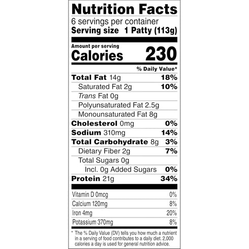6 24 oz Beyond Meat Beyond Burger Plant-Based Patties pk