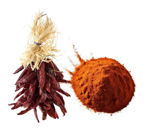 Morel Distribution Company 2 lbs, 5 lbs, 10 lbs. (5 LBS) New Mexico Chili Powder, Ground Red Chili Pods.