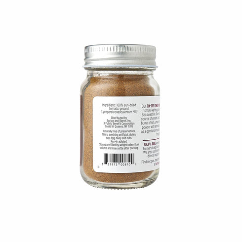 2.5oz Burlap & Barrel Sun-Dried Tomato Powder - Add Deep Umami & Savory Tanginess to Dishes - for Popcorn, Fried