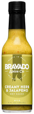 Creamy Herb And Jalapeo Hot Sauce By Bravado Spice Gluten Free, Vegan,