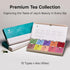 (40 count, 10 4 Pack, OSULLOC Premium Tea Collection flavors x ea), Self Care Sampler Gift Box Variety Premium Organic