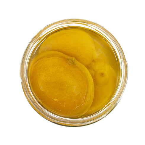 33 oz Sanniti Preserved Lemons, Whole Preserved Lemons in Brine | Bold Citrus Flavor for Cooking & Marinades