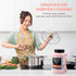 2.27Kg, Soeos Himalayan Pink Salt, Fine Grain, All-Natural Mineral Salt, Premium Gourmet Seasoning for Cooking, Baking