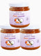 Gourmet Premium Peach Lavender Jam (Gift Box of 3 Jars), More Fruit