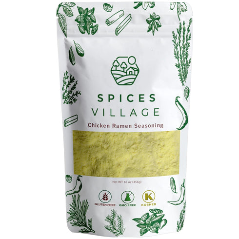 Spices Village Gluten Free Ramen Seasoning, Vegetarian Chicken Base, Ramen Broth, Chicken