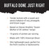 100% Pack MeatEater American Buffalo Bison Jerky | Hawaiian Teriyaki | Premium Ingredient Beef Jerky Protein Snack Made