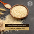 1.5 lb Pride of India Golden Sella Basmati Rice | Extra Long Grain Parboiled Indian Basmati Rice | Aromatic Fluffy