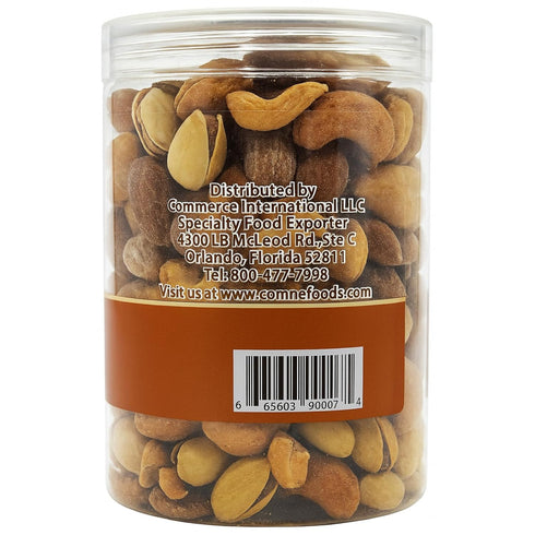 Lebanon 10 oz (284g), - Premium Roasted Mixed Nuts, Mix of Almonds, Cashews, Pistachios, Hazelnuts and Kri Peanuts