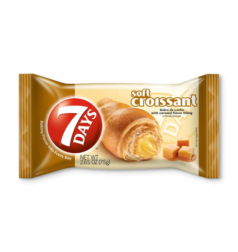 7 Days 7Days Soft Croissant, Caramel (Pack of 12)