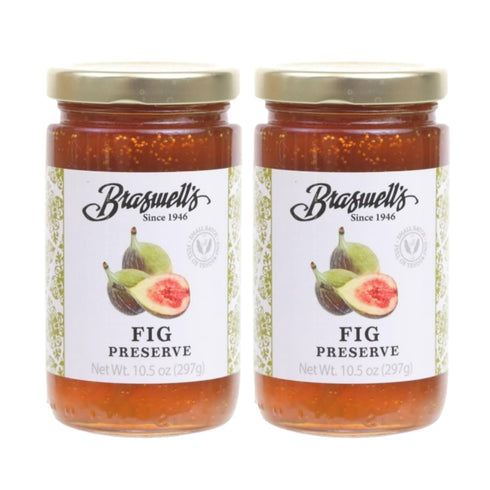 Braswell's Pure Fig Preserves 10.5 OZ (Pack of 2)