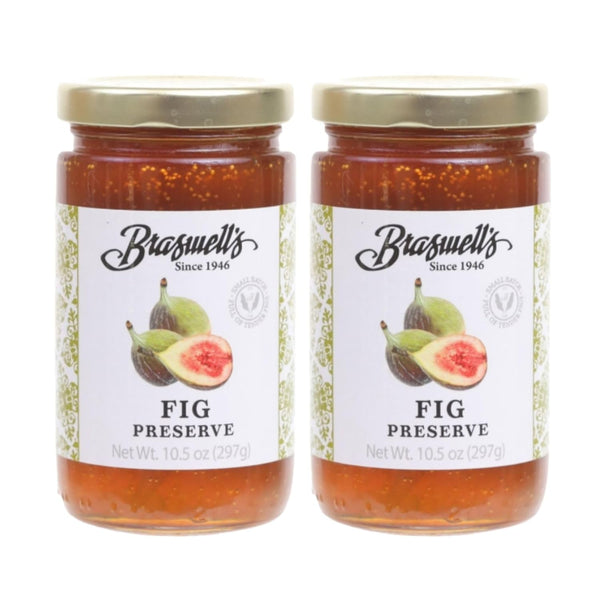 Braswell's Pure Fig Preserves 10.5 OZ (Pack of 2)