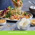 100% 10 14.1 oz Asian Best Bean Vermicelli, Mung Bean Glass Noodles, Mung Bean, Non-GMO, Gluten Free, Vegan, Bundles