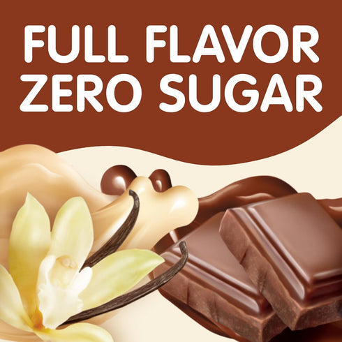 Snack Pack 3.25 oz., 12-Count Pack Zero Sugar Chocolate and Vanilla Flavored Pudding Cups, Family
