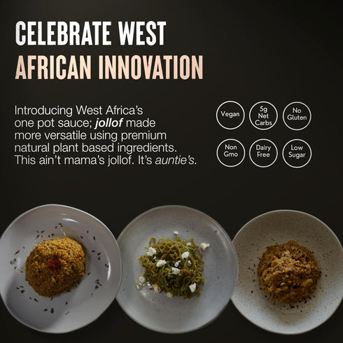473mL/16oz 16oz (Pack 1)) Auntie Pats - Nigerian Tomato Sauce- Vegan, West African Sauce, Low Carb, Jollof Rice, Clean